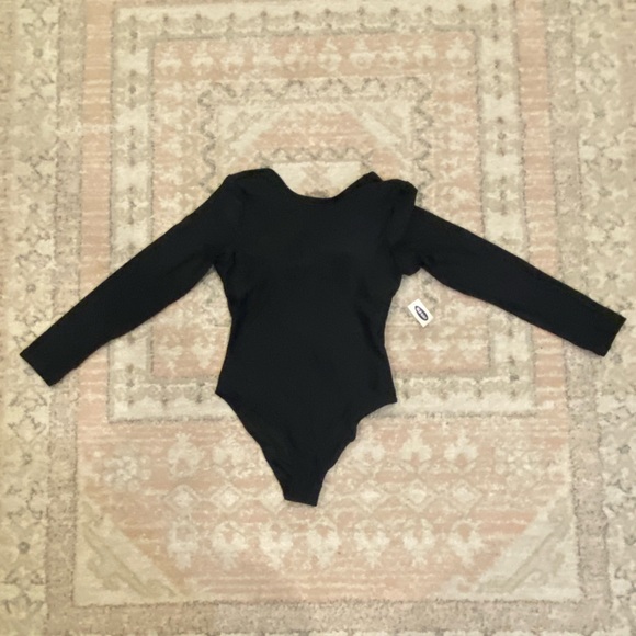 NWT Old Navy One-Piece Long-Sleeve Bathing Suit - Picture 2 of 7